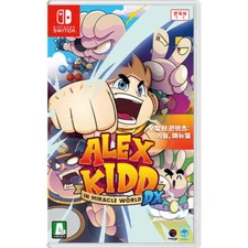 Alex Kidd in Miracle World DX Korean Nintendo Switch English Support + Keychain