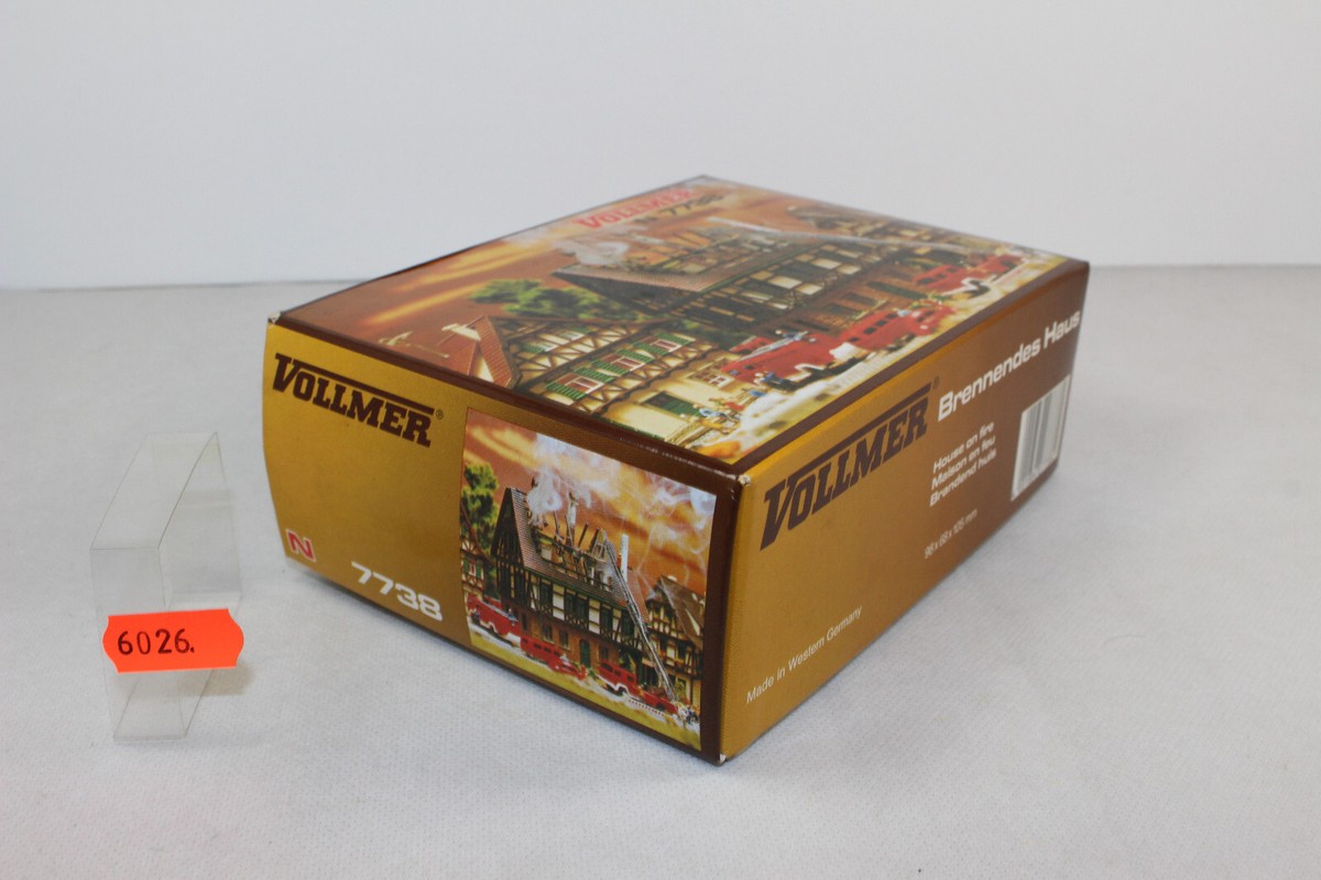 Vollmer Brennendes Haus Nゲージ 7738 Vollmer Brennendes Haus Nゲージ 7738 Vollmer Brennendes Haus