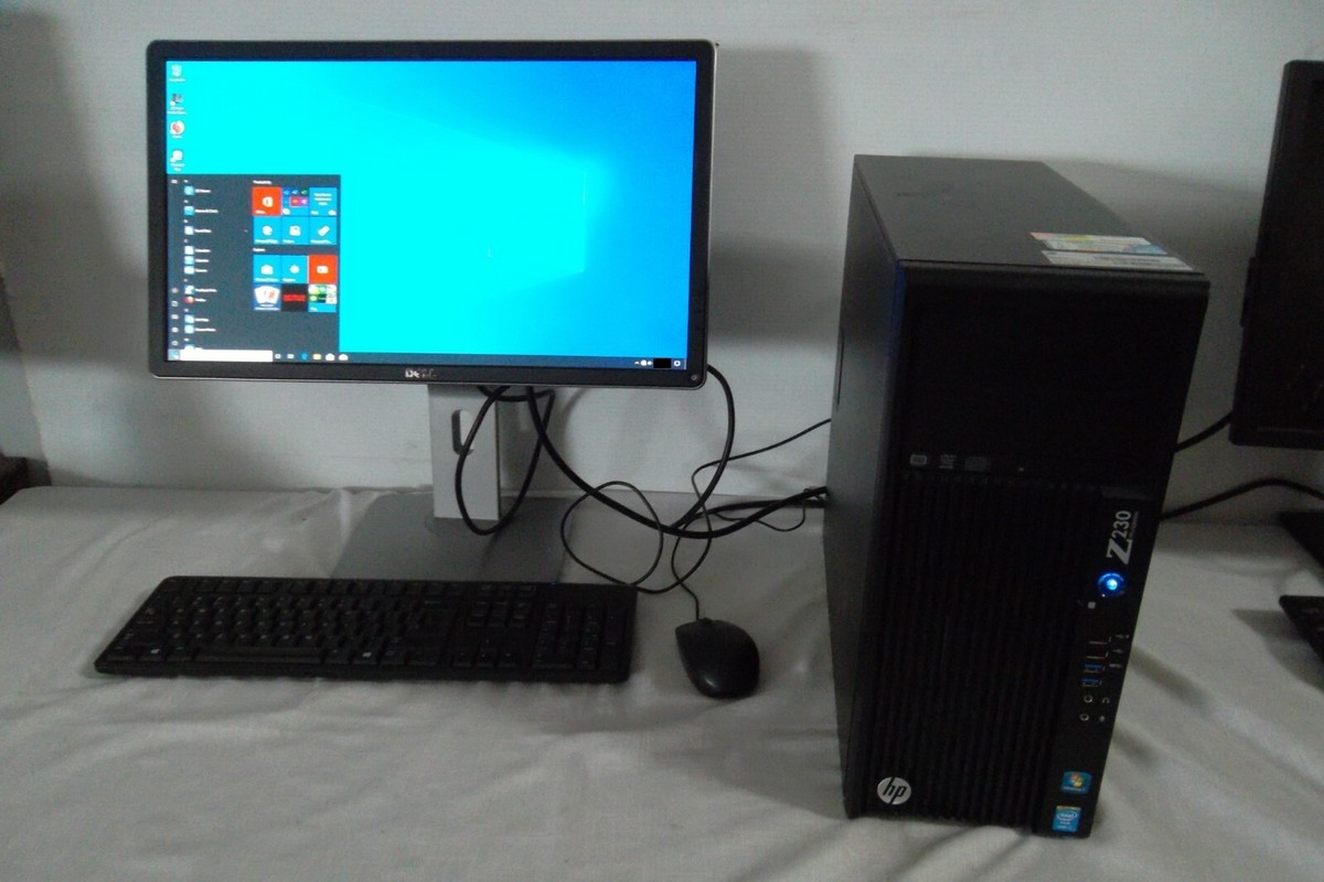 HP Z230 Workstation Intel i7-4770 3.4GHz 8GB 1TB Wi-Fi w/22