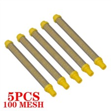 5x 60/100Mesh Airless Spray Filter Stainless Steel Paint Spraying Machine Filter