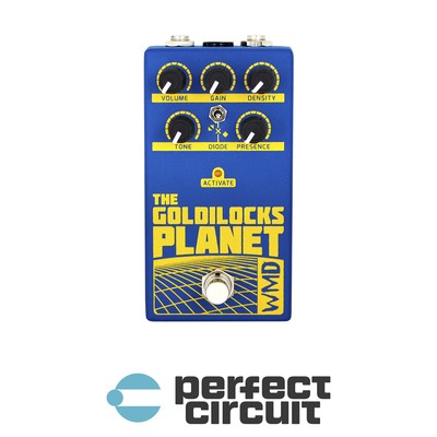 WMD Goldilocks Planet Distortion Pedal EFFECTS - NEW - PERFECT CIRCUIT