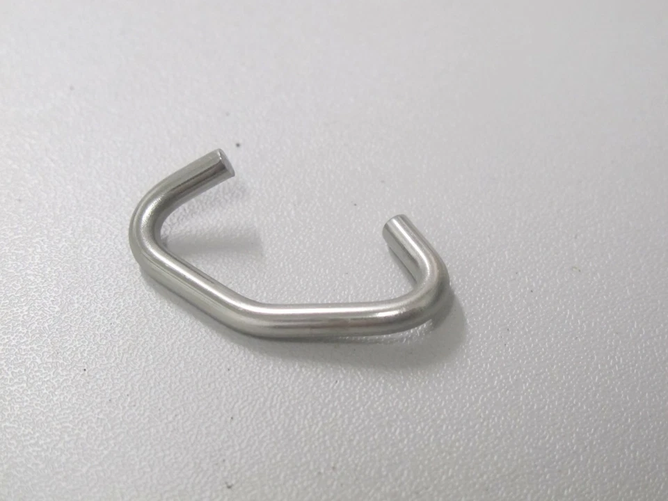 C-Klammer für Gabione 200Stk Steinkörbe Zaunbau C-Ring  Edelstahl.,  - Bild 2 von 4