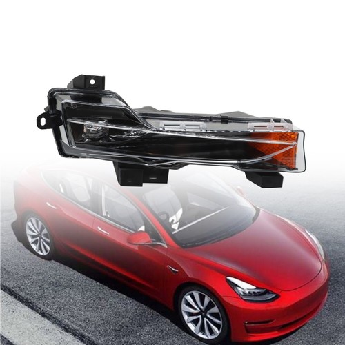 Bumper Fog Light Lamp DRL Right Passenger Side Fit For Tesla Model 3 Y 2017-2023 - Picture 2 of 10