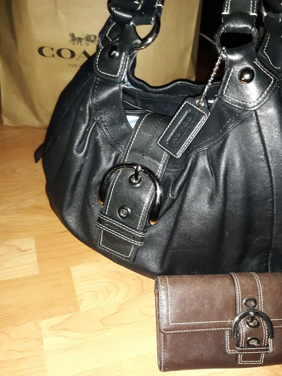 COACH SOHO ブラックレザー ハンドバック COACH® | Soho Flap Bag In Regenerative Leather