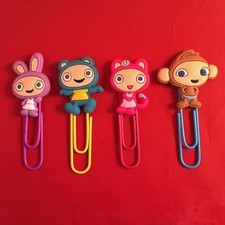 Waybuloo - Cartoon Bookmark Paperclip Nok Tok De Li Lau Yojojo Nara CBeebies NEW