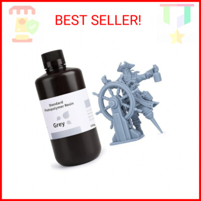 ELEGOO Standard Photopolymer Resin LCD UV-Curing Resin 405nm 3D Printer Resin fo