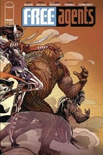 FREE AGENTS #1 CVR A STEPHEN MOONEY WRAPAROUND 6/9/24 NM IMAGE COMICS