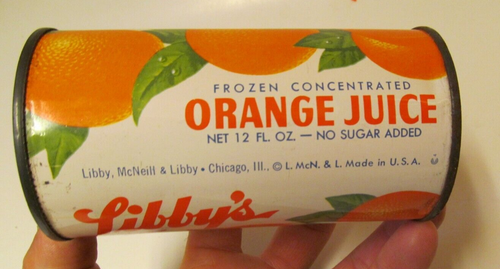 Libby’s Orange Juice early 1960s rare 12 oz. can - Picture 3 of 10