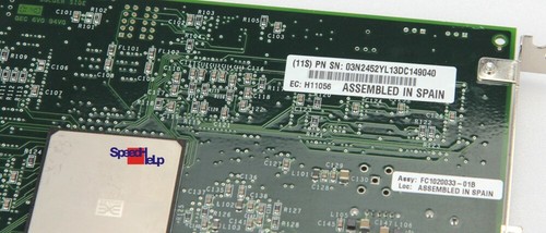 Emulex Fiber Optique Carte Card FC1020033-01B FC1010466-01 Gbic FTRJ-8519-1-2.5 - Bild 6 von 6