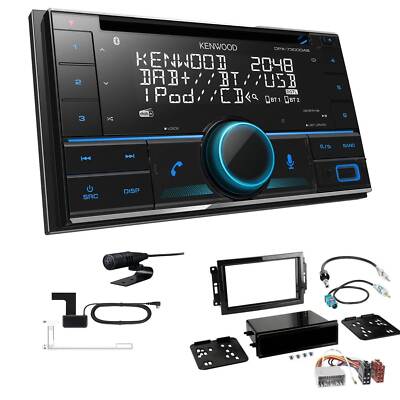 Kenwood DPX-7300DAB Autoradio Bluetooth für Jeep Commander, Compass 2006-2010