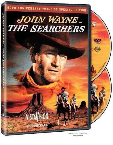 The Searchers (Two-Disc 50th Anniversary Edition) - DVD - GOOD