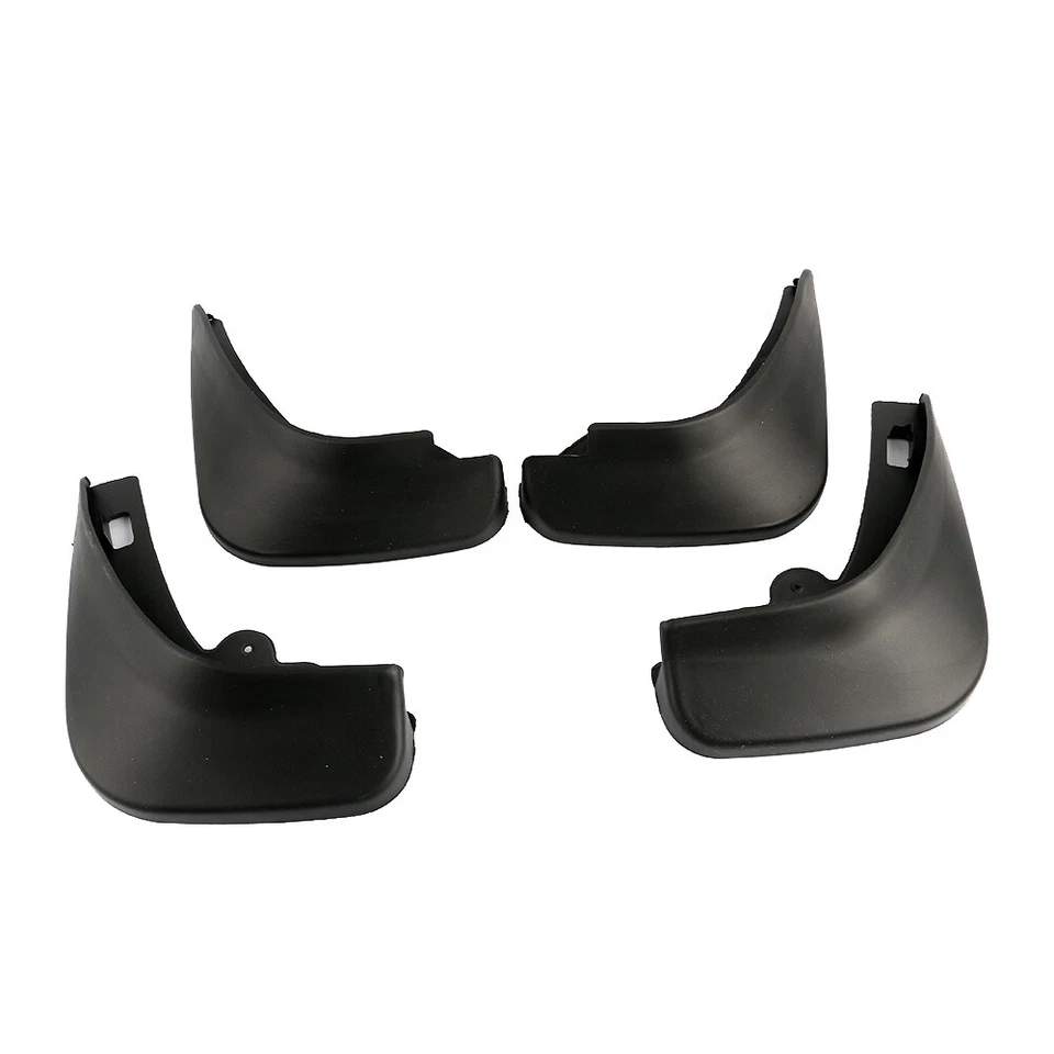 4Pcs Flaps Splash Black Front Rear Left Right for Ford Focus MK II 2005-2010 Foto 4 de 4