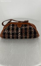 Women's Vintage Saks Fifth Avenue Tweed Hand Bag Nwot