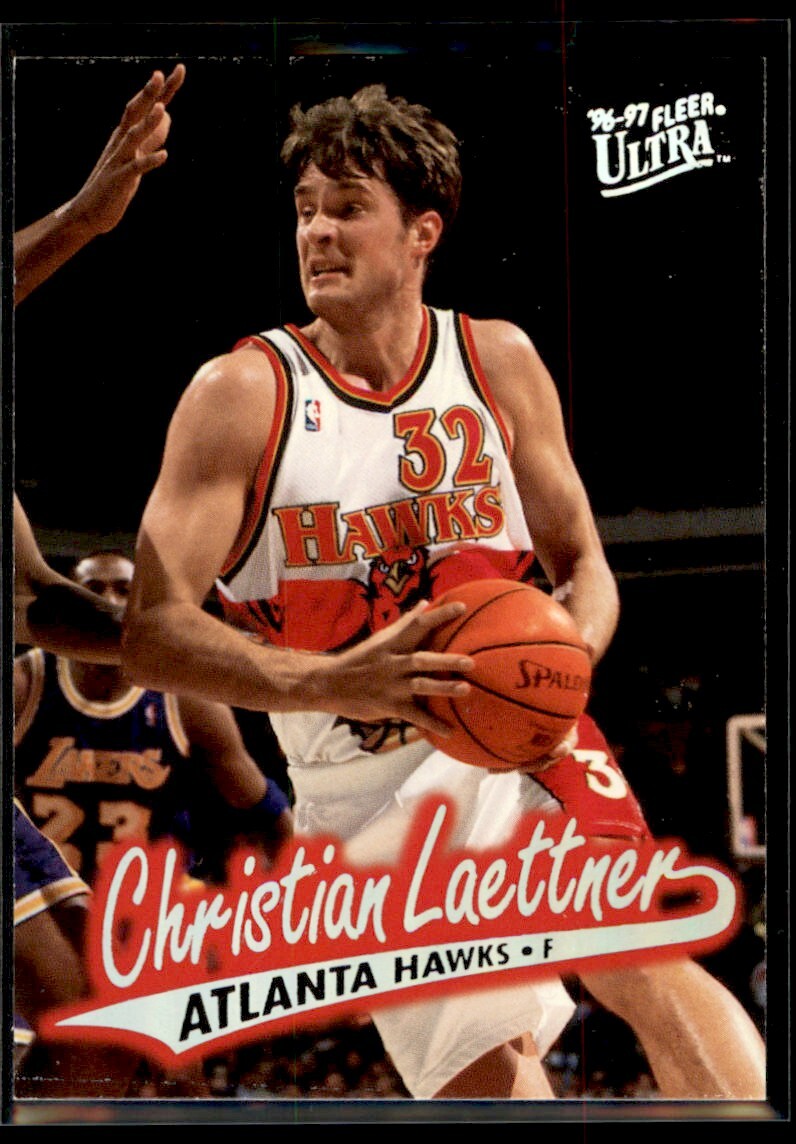 1996-97 Fleer Ultra Christian Laettner Atlanta Hawks #3