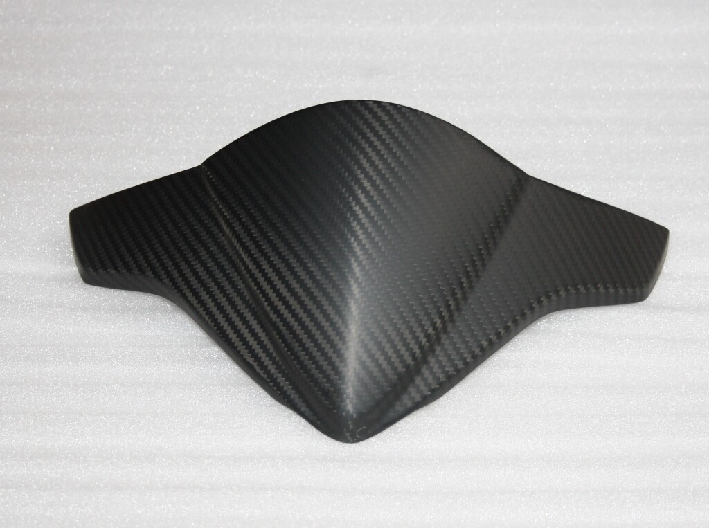 Cache compteur Honda CB1000R carbone mat protection tableau de bord moto 2009 2012