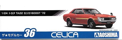 Hachette 1:43 Toyota Celica LB 2000GT Año de construcción 1973 rojo