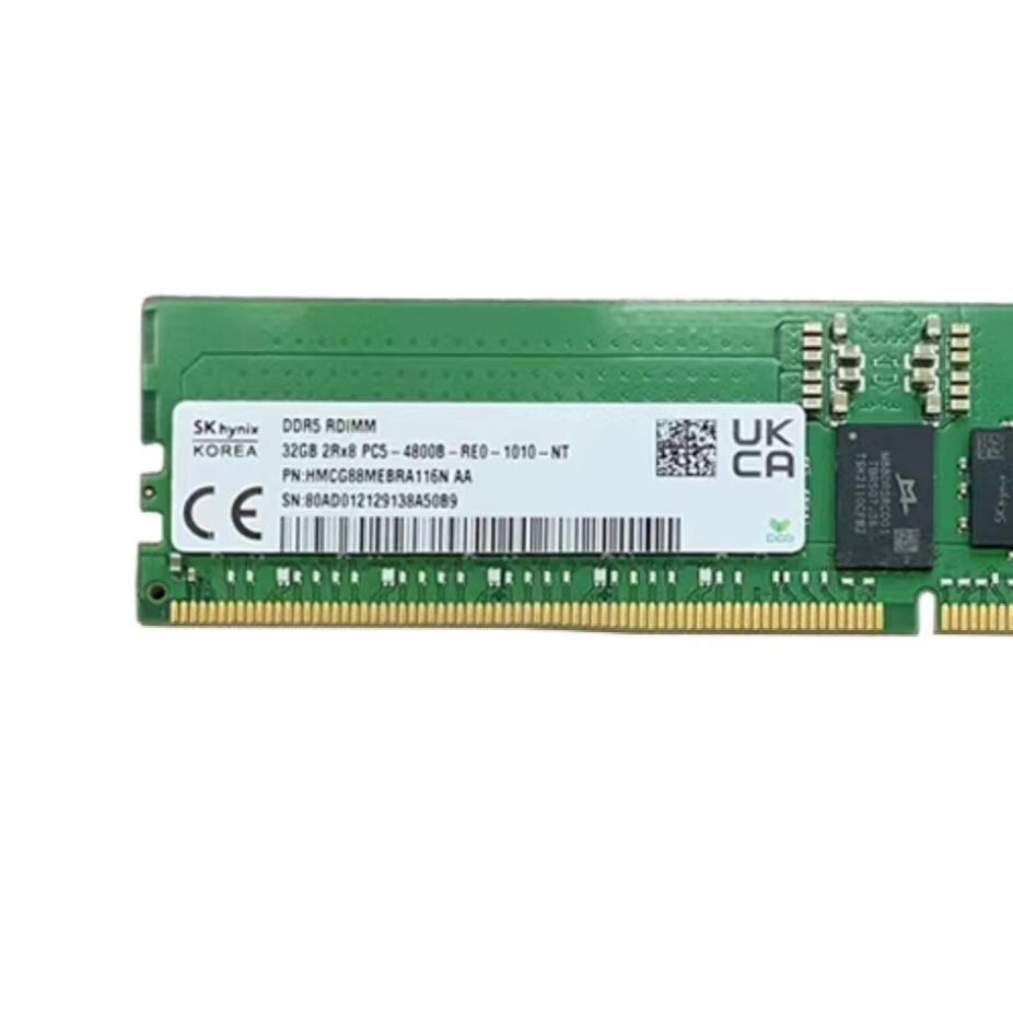 Hynix 32GB DDR5 4800MHz PC5-38400 ECC Registered RDIMM Memory RAM