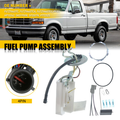 Front Fuel Pump Module Assembly For Ford F150 F250 F350 5.0L 7.5L F6TZ9A407CA