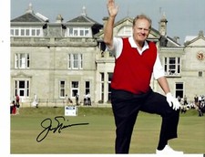   The Golden Bear  Jack Nicklaus Hand Signed 10X8 Color Photo