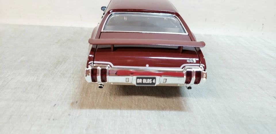 ACME: 1:18 DR OLDS #4 1970 OLDSMOBILE 442 BORGONHA- 300 FEITO-EXCLUSIVO-FRETE GRÁTIS - Imagem 3 de 4