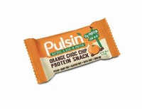 6 Packs Of Pulsin' Snacks Orange Choc Chip Protein Snack 50g 6 Packs Of Pulsin' Snacks Orange Choc Chip Protein Snack 50g