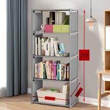 Bookshelf Storage Wall Shelf Organizer Rack Standing Shelf Units Light Duty