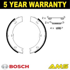 Image of Fits Mercedes Sprinter VW Crafter Hand Brake Shoes Set Rear Bosch #2