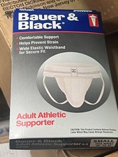 3M Bauer  Black Adult Athletic Supporter 202460 Small Jock Strap