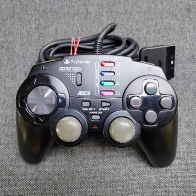 ASCII PAD V3 Controller Black for Playstation 2 ASC-0517 SLPH 00112 ...