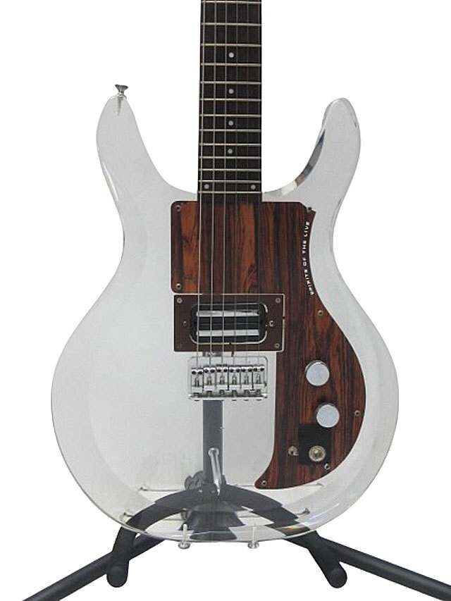 【mach378 】Greco 2000's AP-1000 used Greco AP-1000 Transparent Made in Japan 2000 LP Type Acrylic