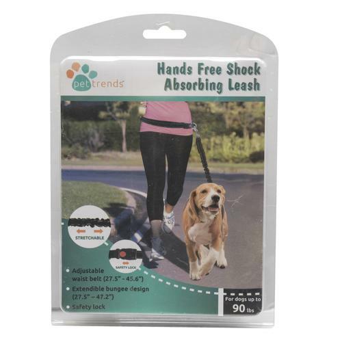 Pet Trends Freisprech Stoßdämpfend Laufen Joggen Leine Modell B336-2 schwarz - Bild 9 von 11
