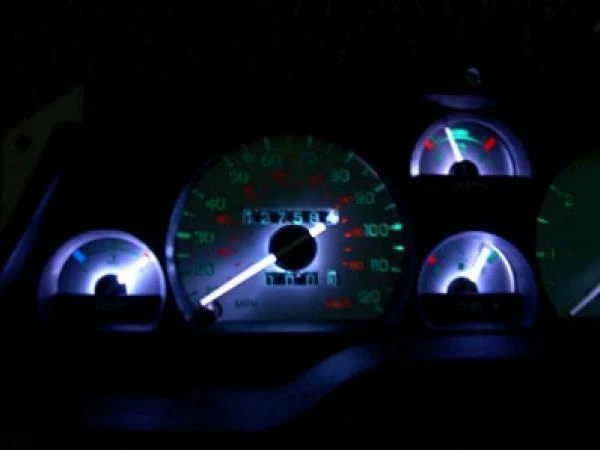 1989 - 1996 年福特 Thunderbird Cougar 白色面部计 — 第 4/4 张图片