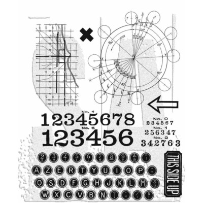 Tim Holtz Stampers Anonymous ''DECONSTRUCTED'' Stamp Set CMS489- Everyday #2 2024