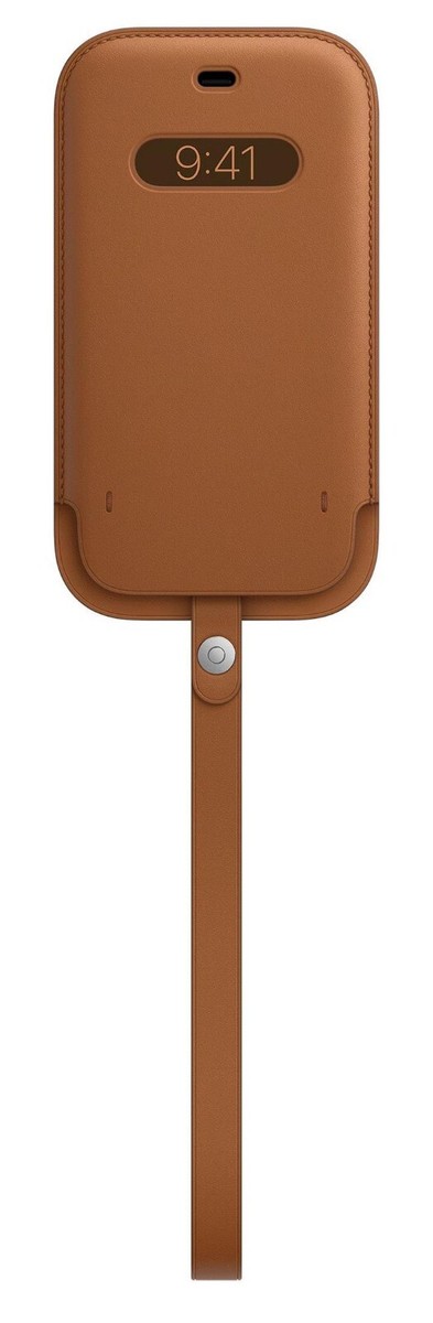 Apple iPhone 12 Mini Leather Sleeve with MagSafe - Saddle Brown