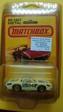 Matchbox Race Car -Lesney- Superfast No. 34 Chevy Pro Stocker -England- MOC 