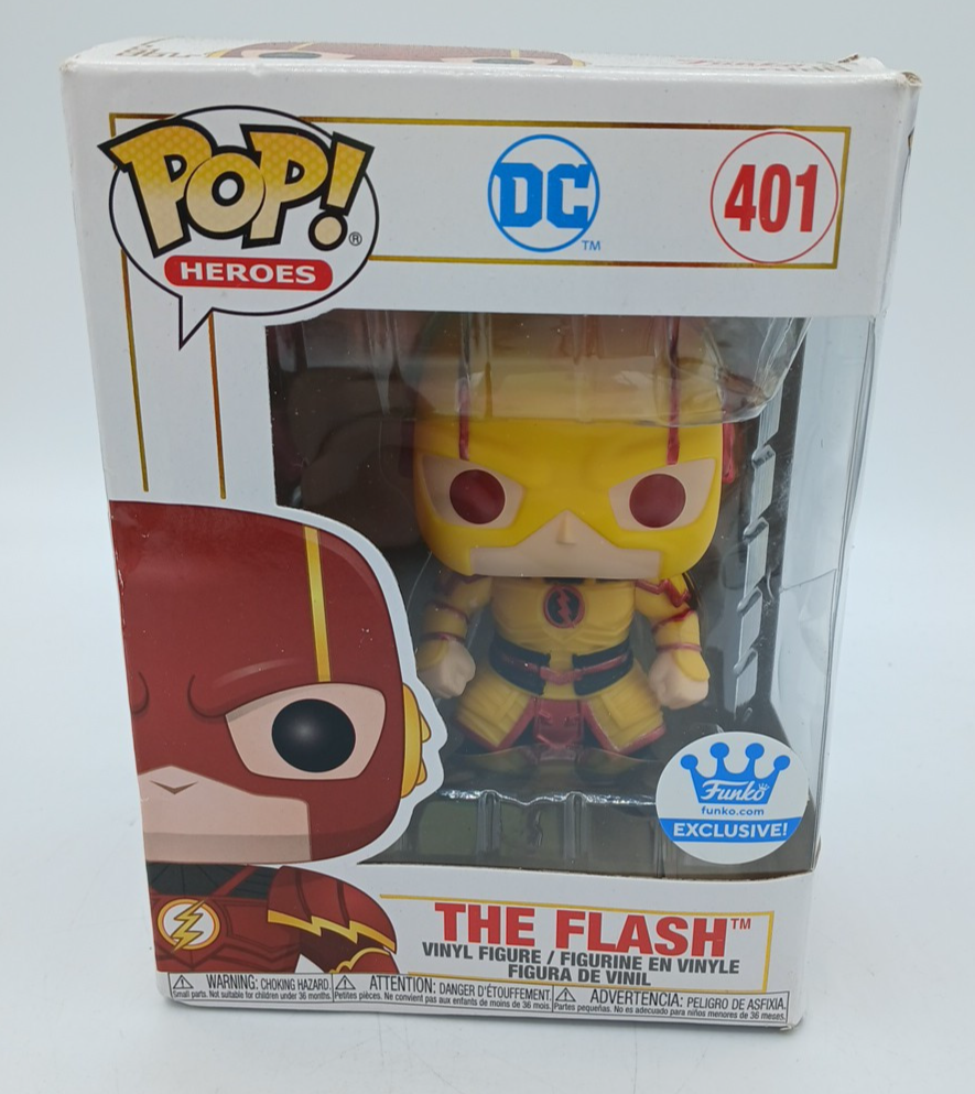 Funko POP! HEROES *THE FLASH* DC IMPERIAL REVERSE #401 EXCLUSIVE. H12