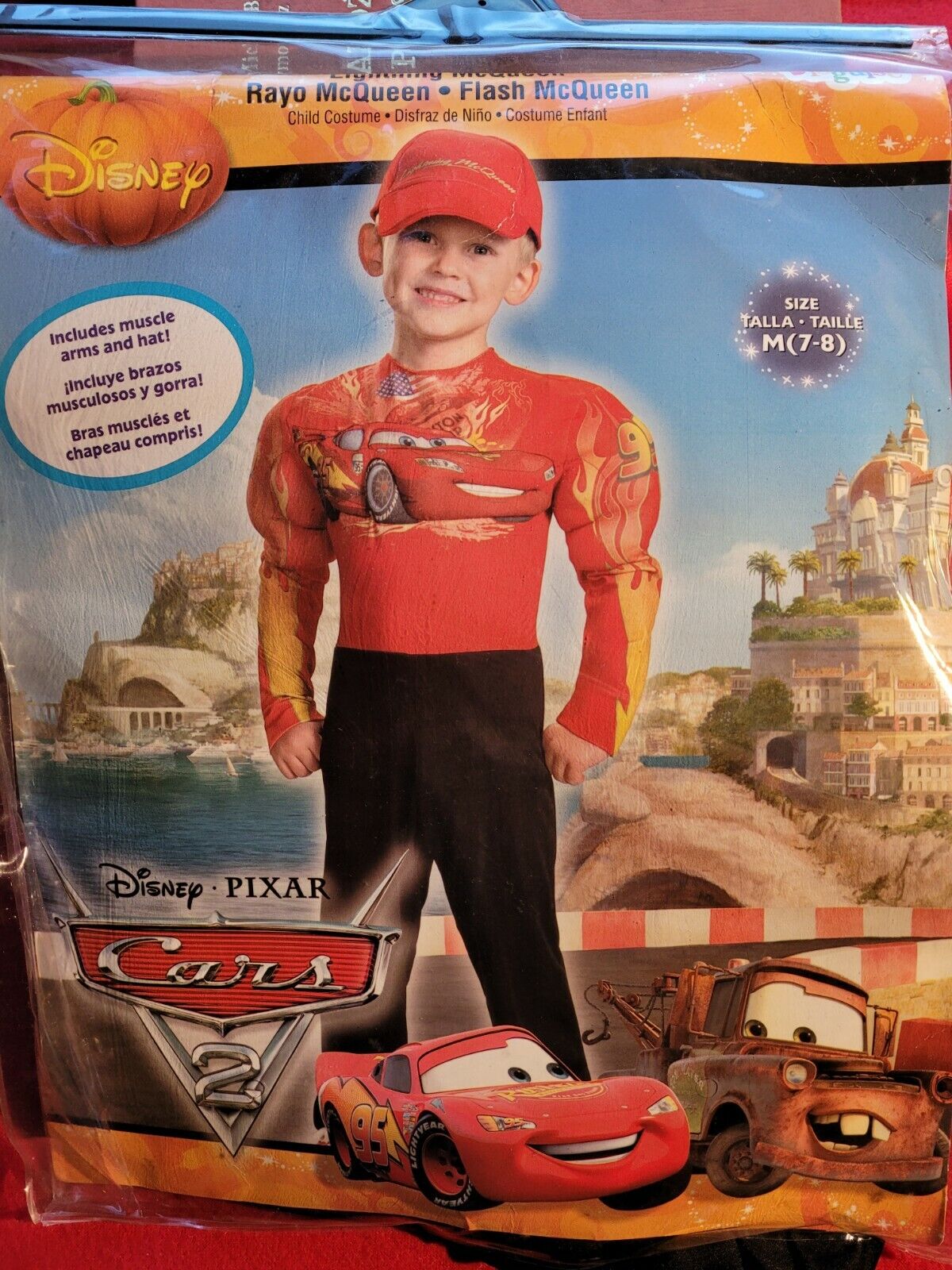 Disfraz Nino Cars Rayo Mcqueen