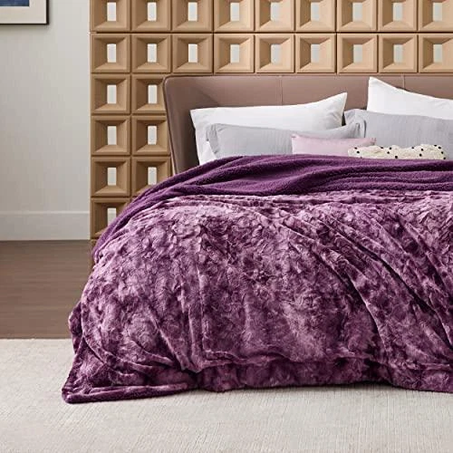 Purple 2025 king blanket