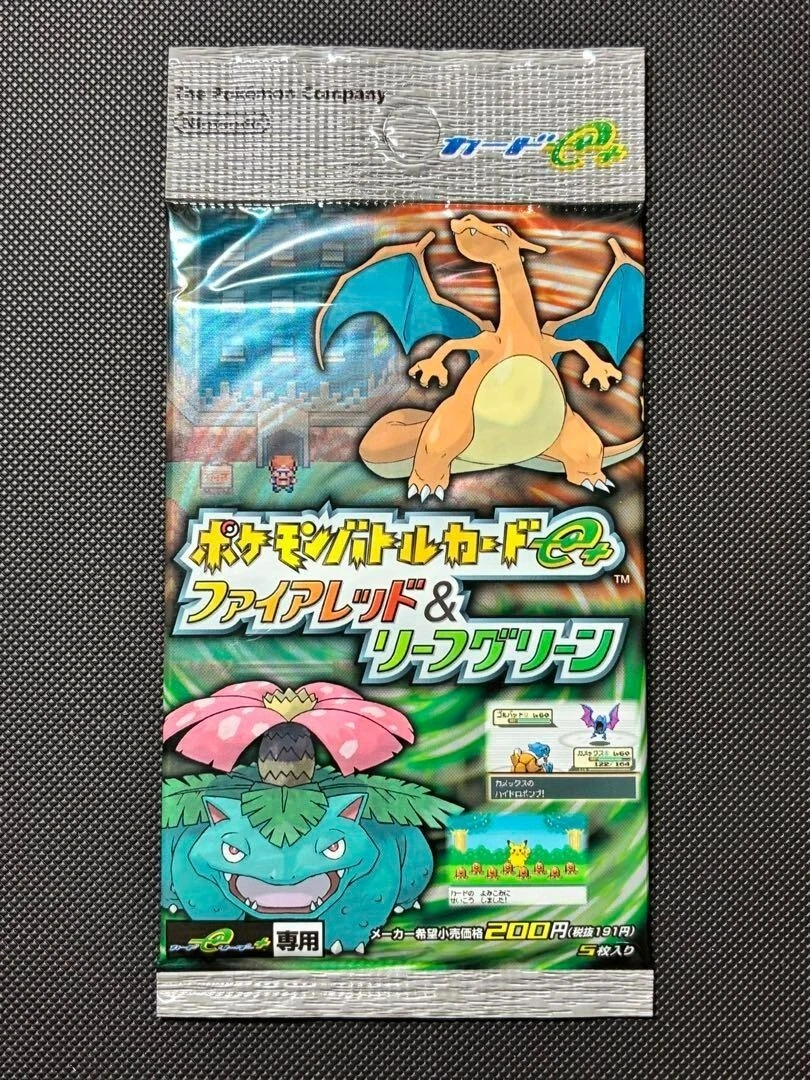 Pokémon TCG EX FireRed & LeafGreen Sealed Collectible Card Game