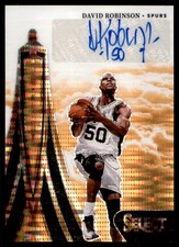 2024-25 Panini Select In Flight Signatures David Robertson Orange Pulsar /30