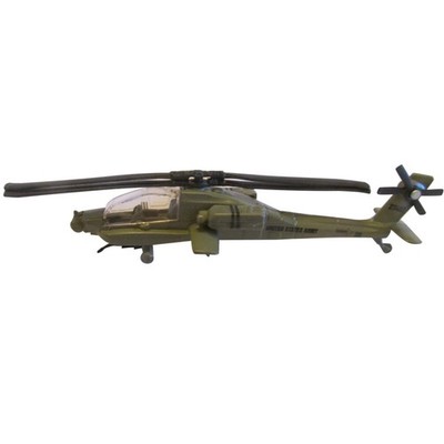 AH-64 Apache Hubschrauber Display Modell 1/130 Maßstab für Schreibtisch Vitrine