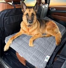 Dog Bed for Car Back Seat Extender - Non-Slip Backseat Cushion for Dogs - Travel