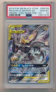 Pikachu and Zekrom GX Psa 10 | eBay