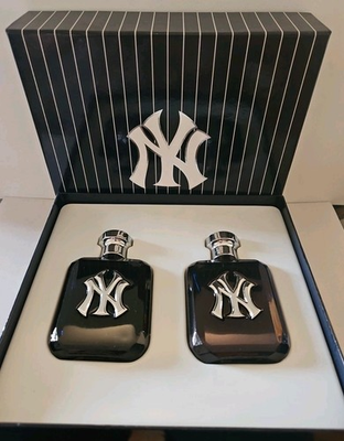 #ad NY Yankees Mens EDT Cologne 2 Pc Set 3.4 Oz EDT Spray And 3.4 Oz Cologne Splash $119.00