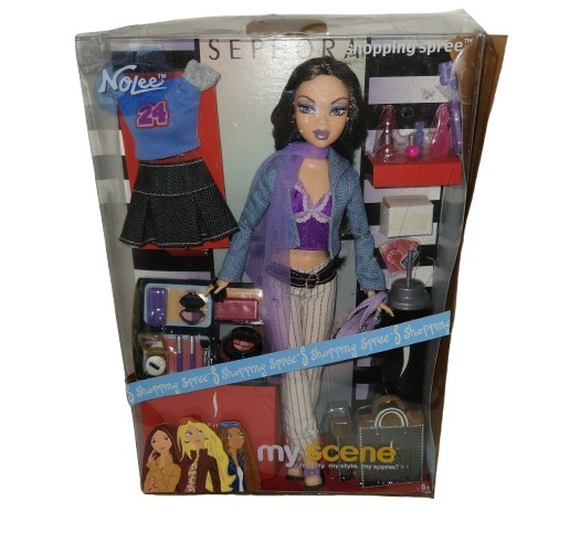 Vintage 2004 Mattel My Scene Nolee Doll Shopping Spree Sephora NIB