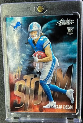 ISSAC TESLAA RARE ROOKIE BY STORM INVESTMENT CARD PANINI    