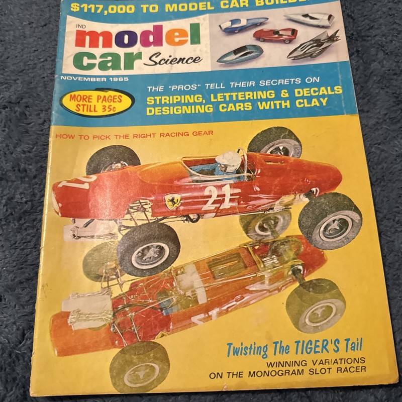 Model Car Science Magazine November 1965