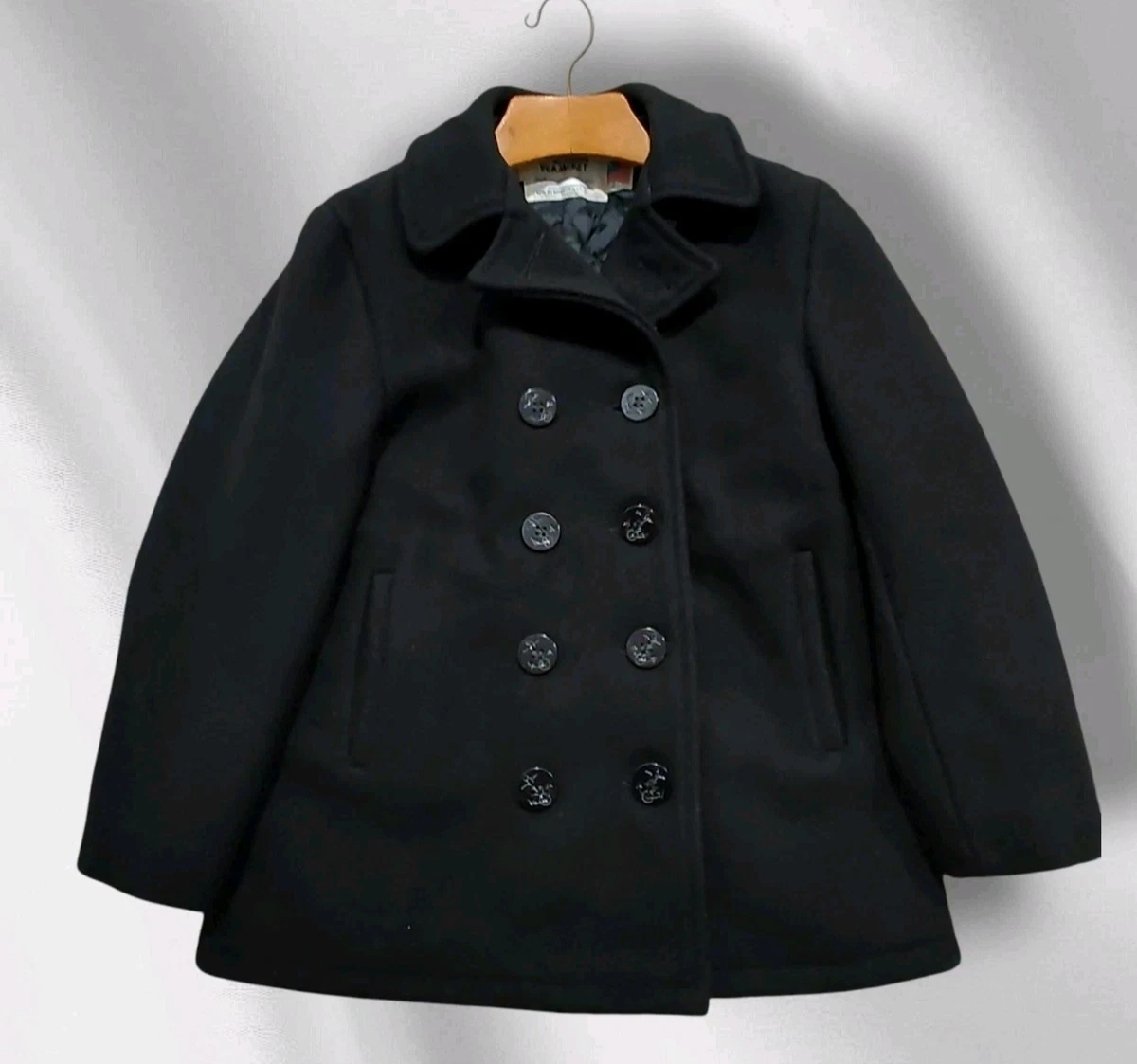 SCHOTT Pea Coat Jackets for Men for sale | eBay UK