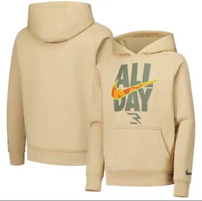 Nike 3BRAND Hoodie Youth XL Dri-FIT Pullover Sweatshirt Russell Wilson 13-15 yrs