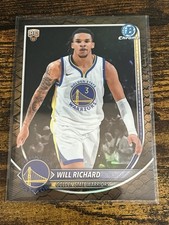 2025-26 Bowman Basketball Will Richard Rookie Reptilian Refractor #BCV-52 RC
